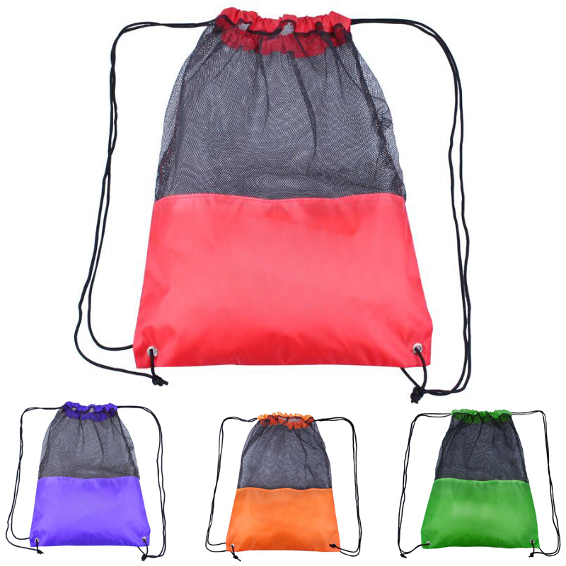 Mesh Drawstring Backpack 2
