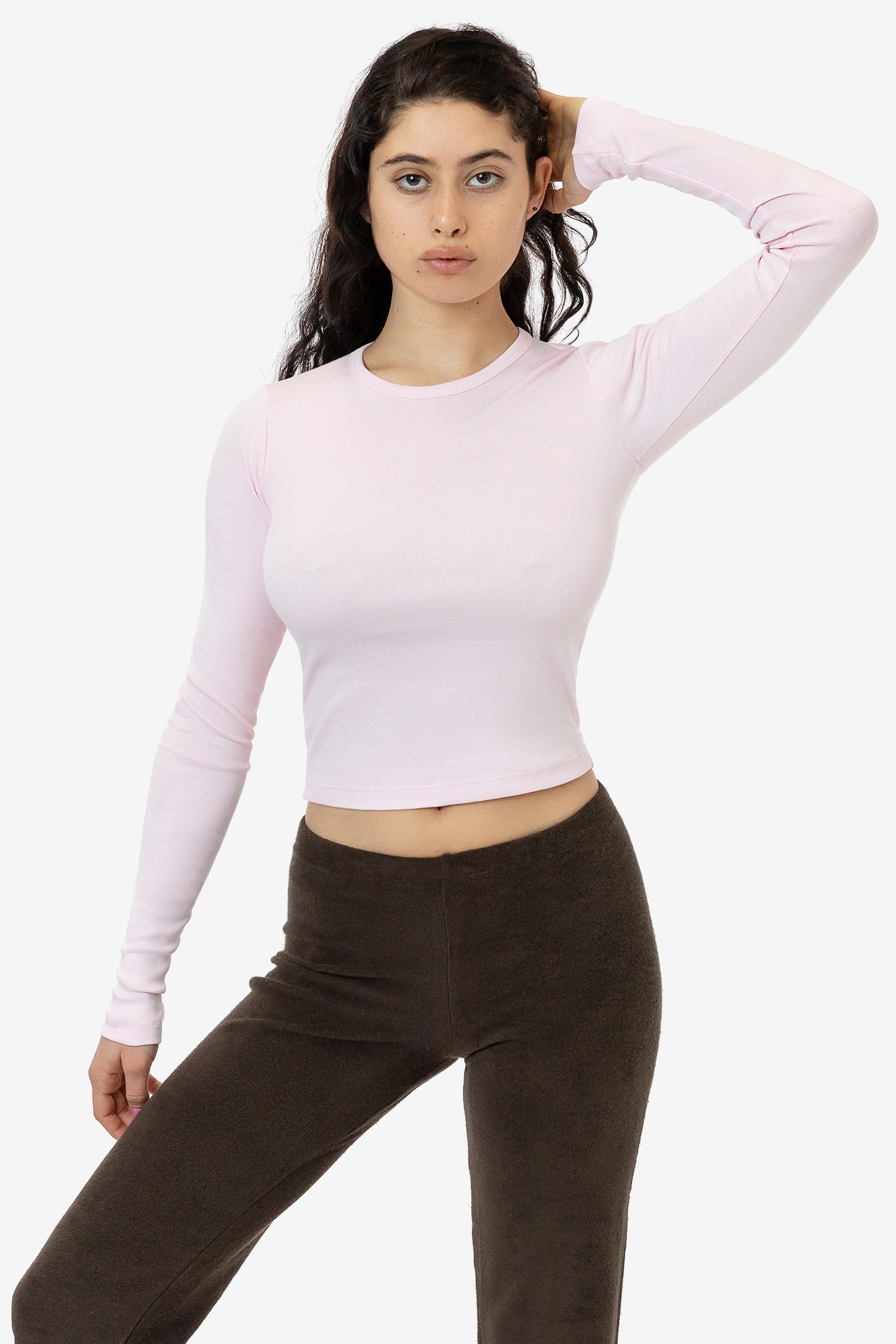 BABY RIB LONG SLEEVE CREWNECK 3