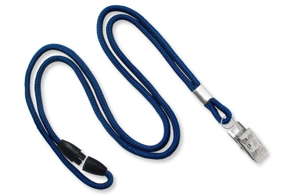 1/8" Round Braid Lanyard with Breakaway (J-Hook) 14