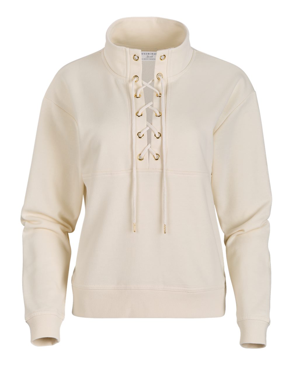 Women's Lace Up Pullover - BW5401 4
