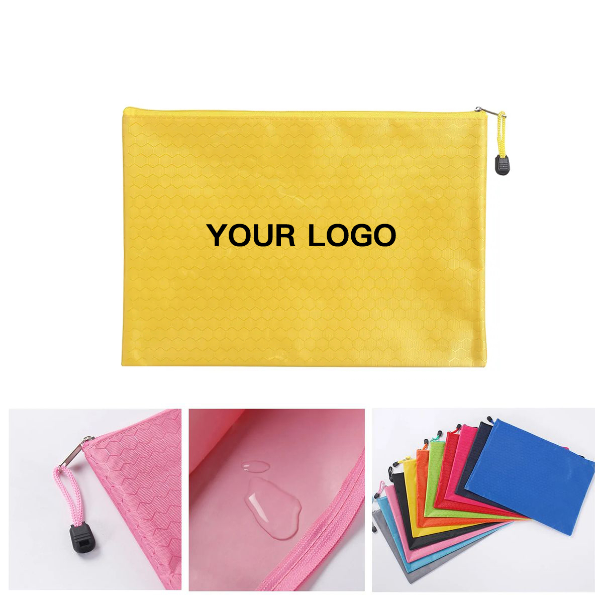 Zippered Utility Bag for Travel or Files 5