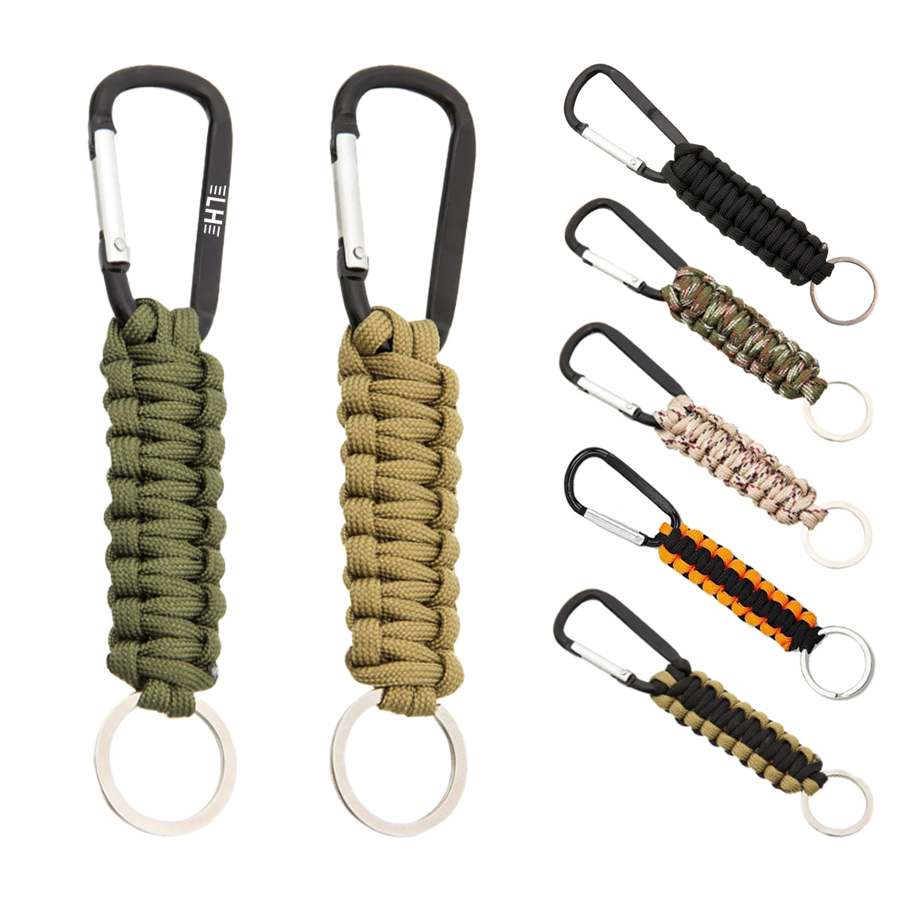 Paracord Keychain With Carabiner 2