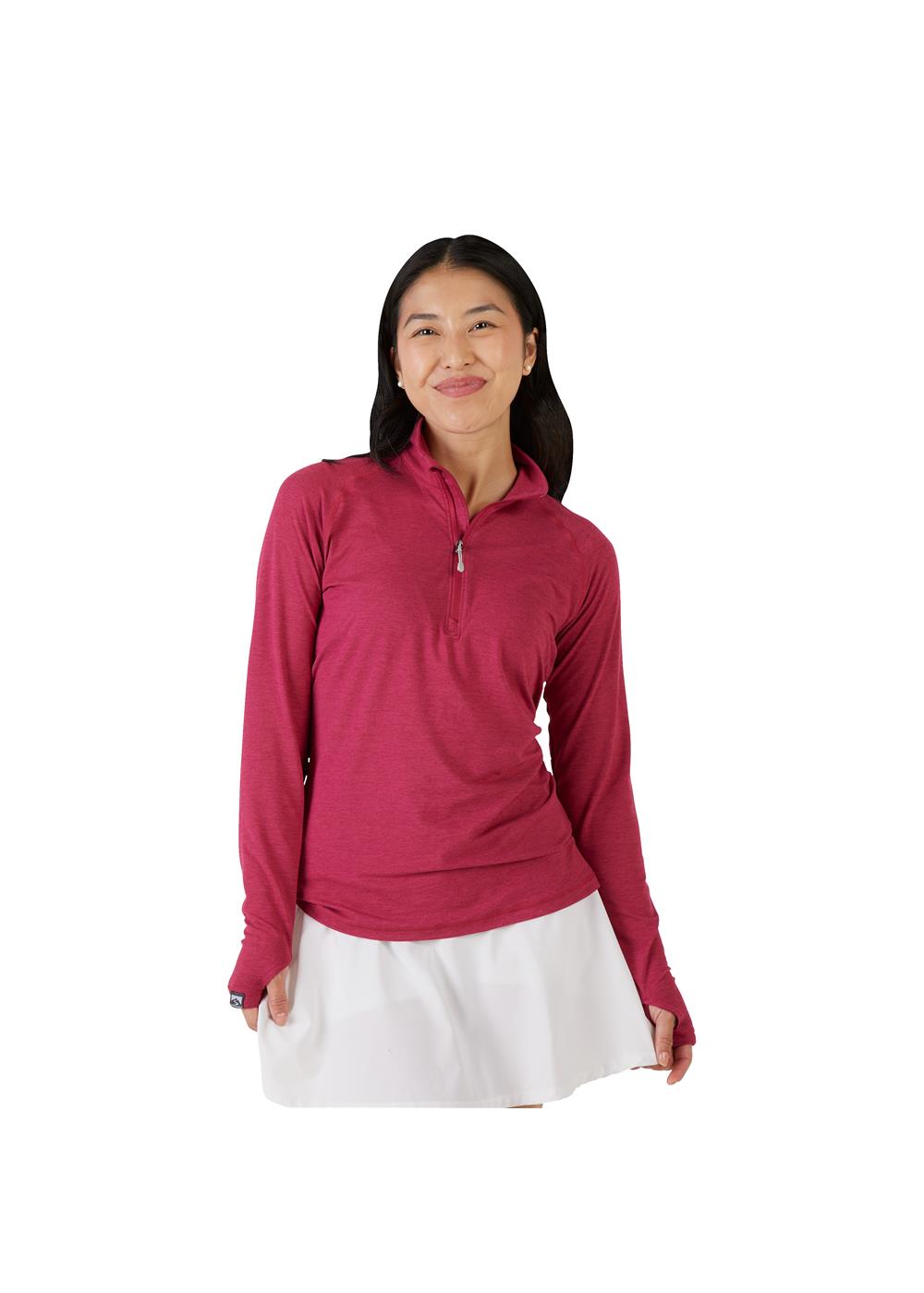 Storm Creek Women's Pacesetter Super Soft Lightweight Quarter Zip 22