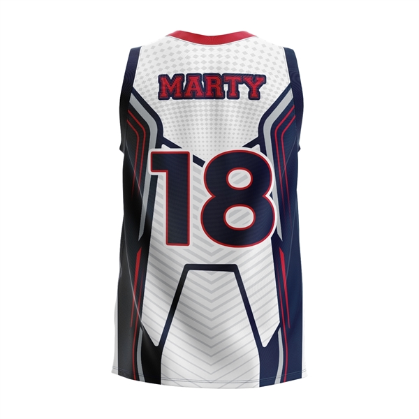 Unisex & Kids' Sublimation Basketball Jersey - 160G Birdseye 3