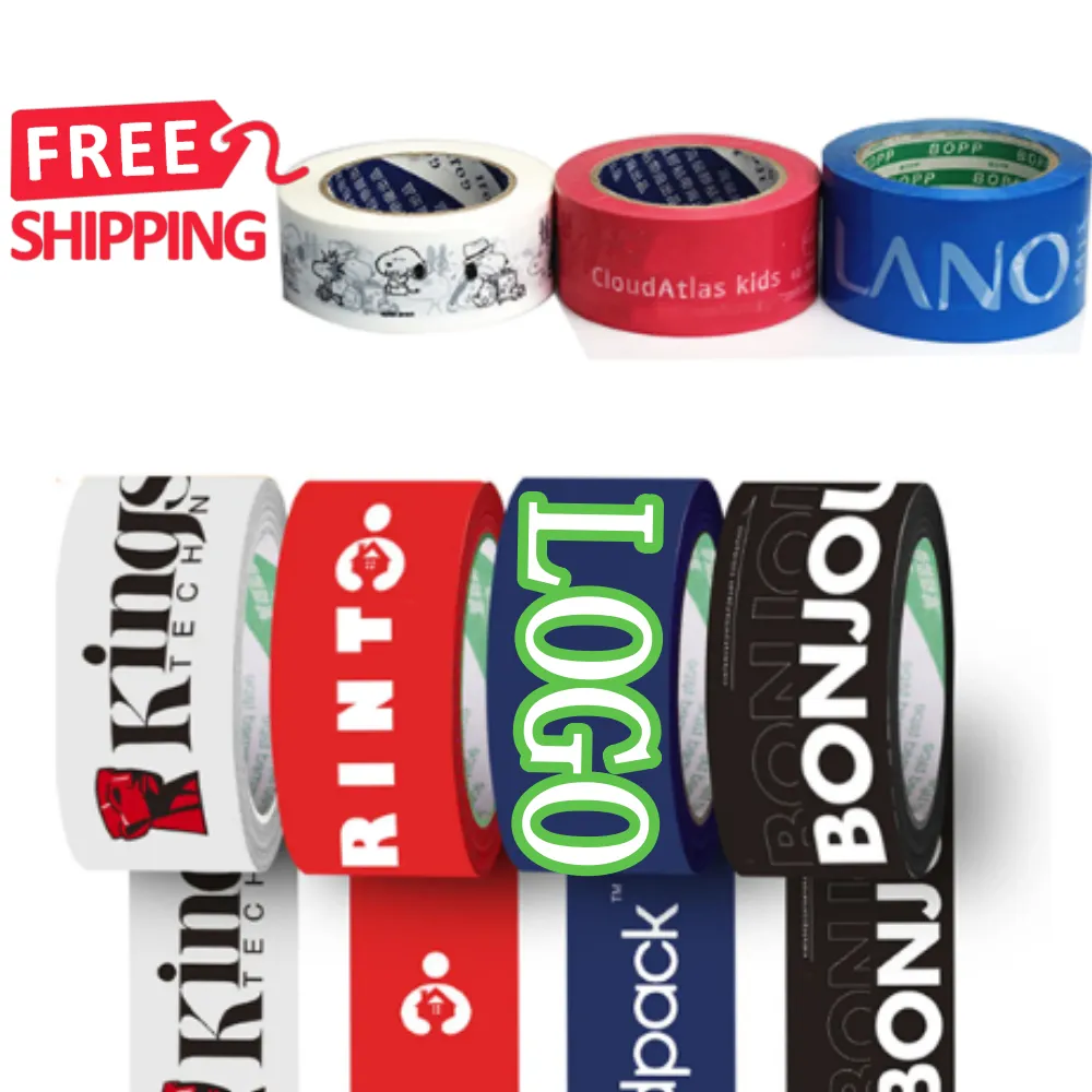 Printed Packaging Tape Roll 4