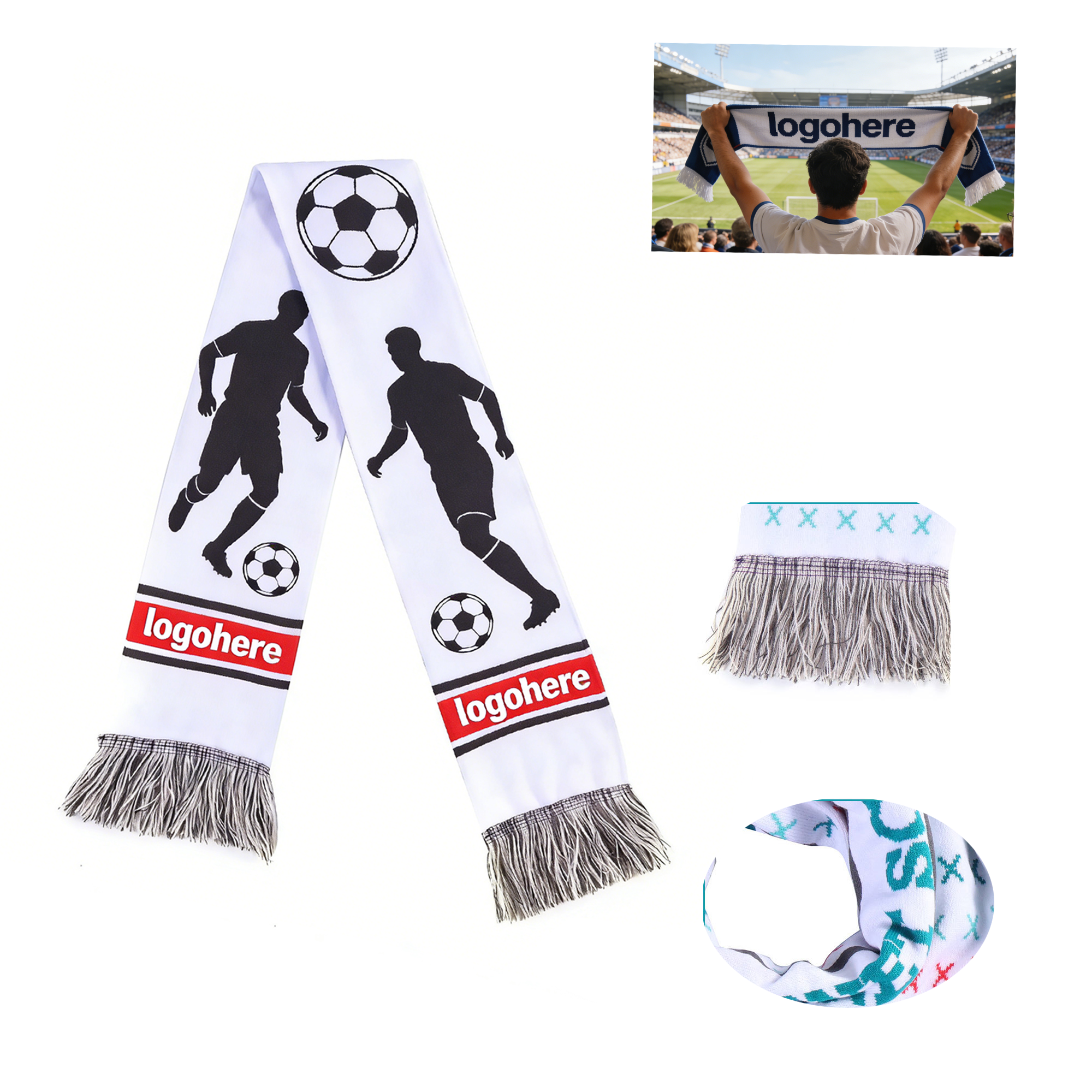 Acrylic Match Day Supporter Scarf 1