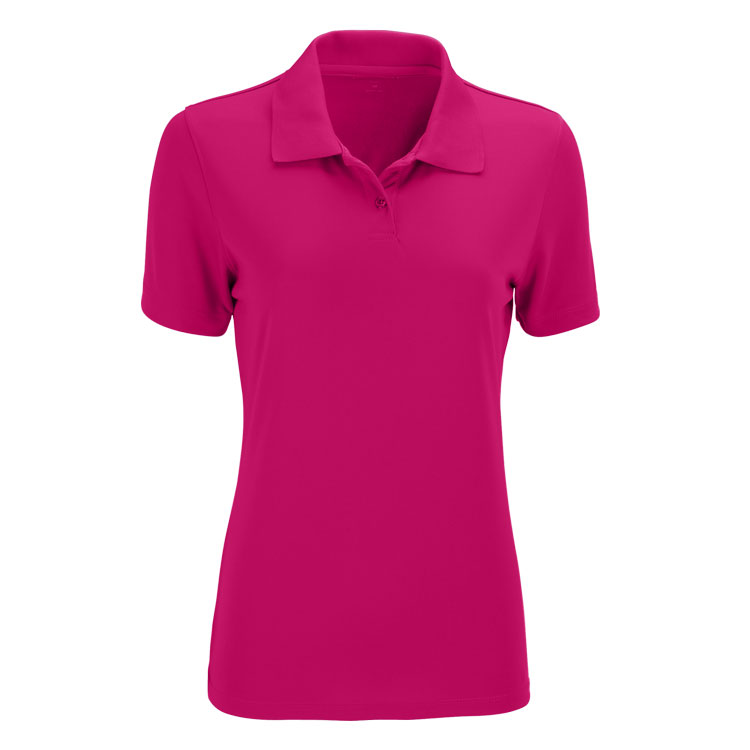 Vansport Ladies Omega Solid Mesh Tech Polo 23