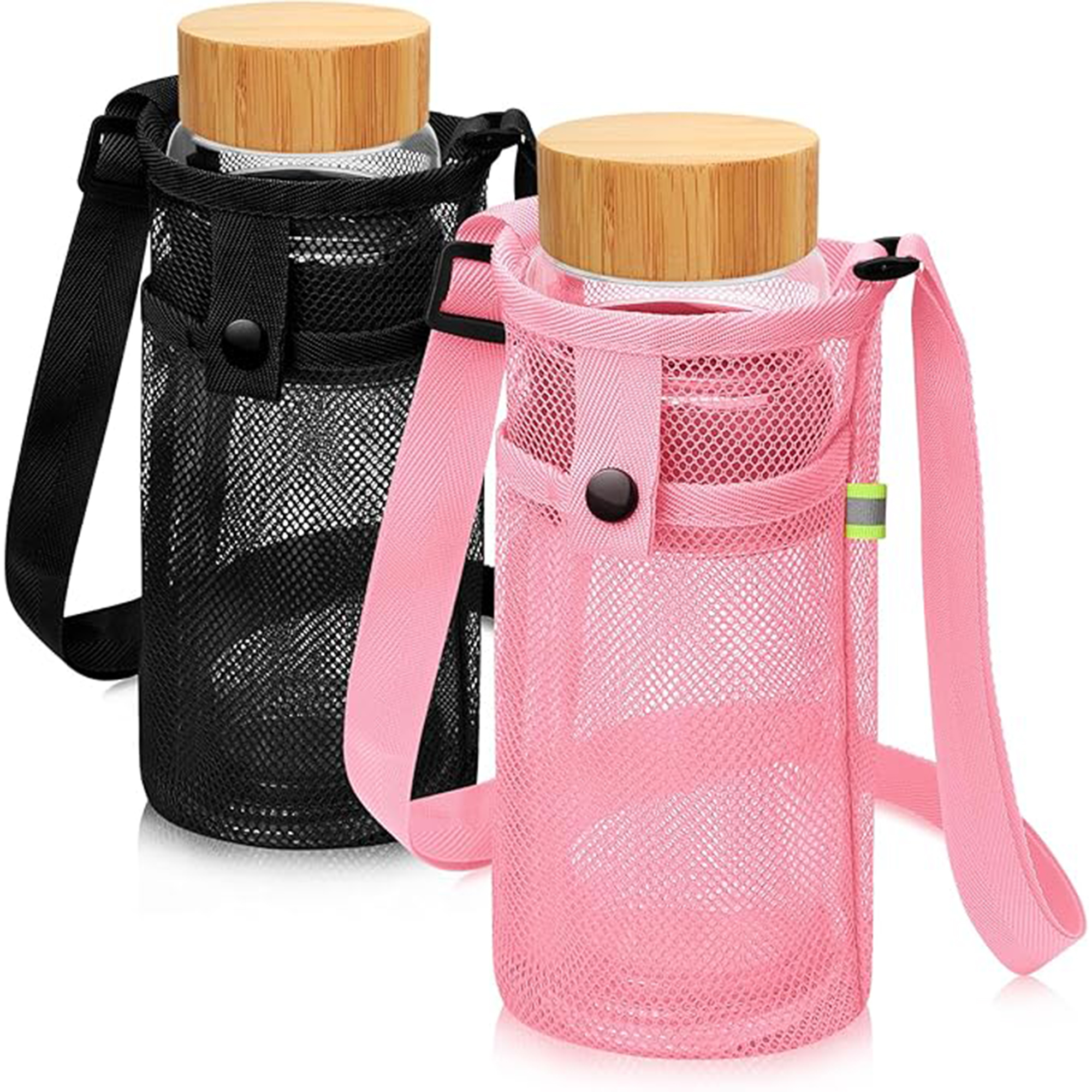 Adjustable Mesh Bottle Sling Carrier 2