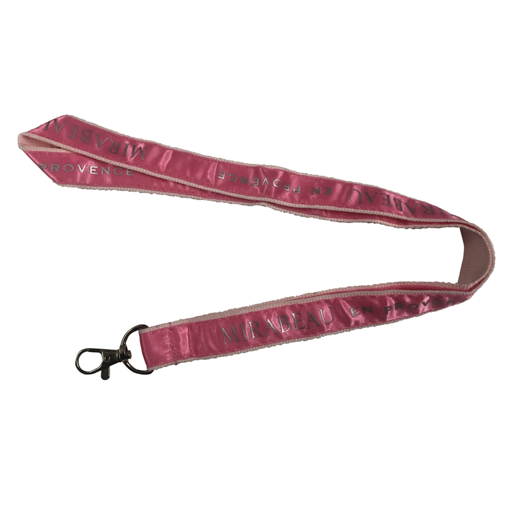 Full Color Sublimation Satin Polyester Lanyard 3