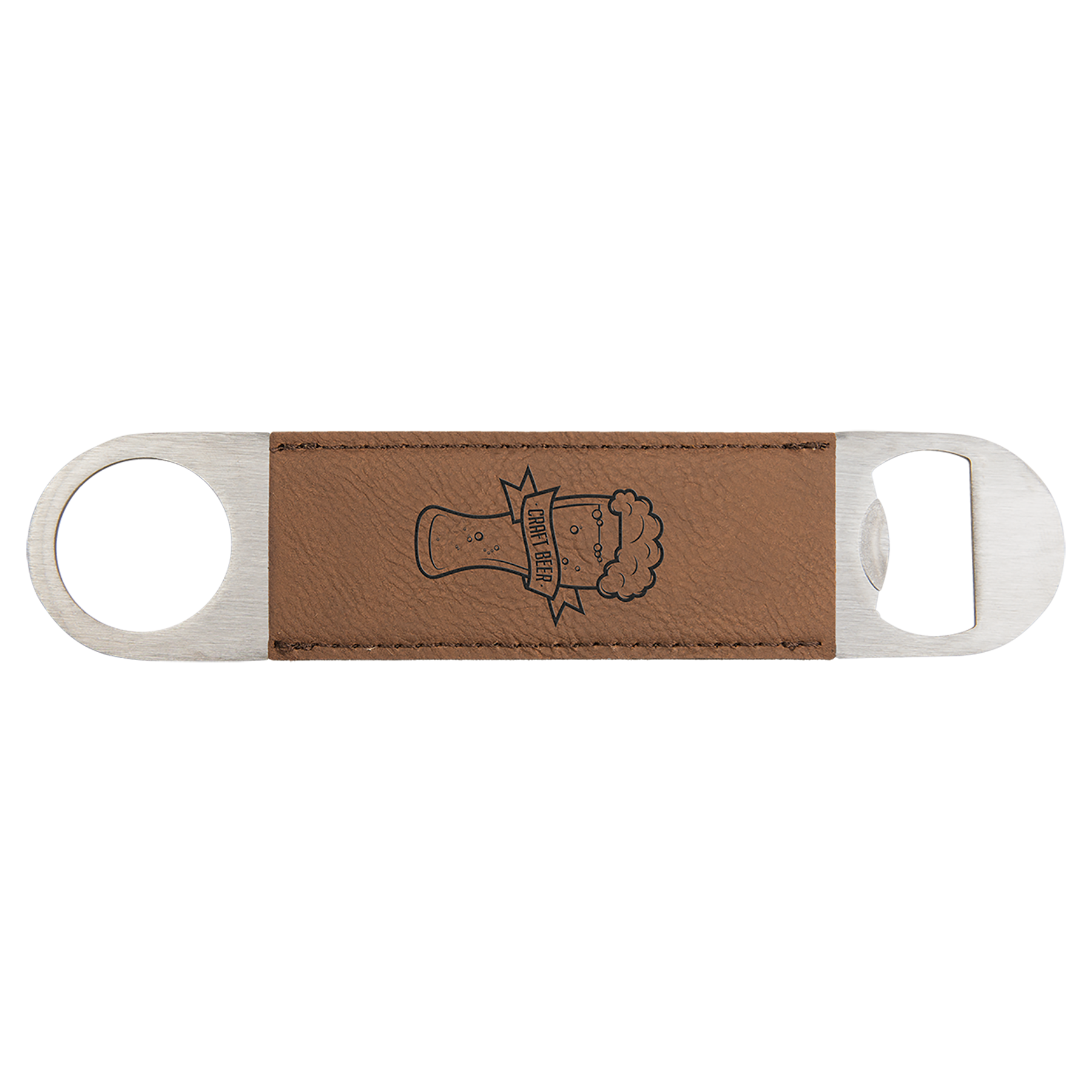 Laser Engraved Leatherette Bottle Opener (1.5"x7") 8