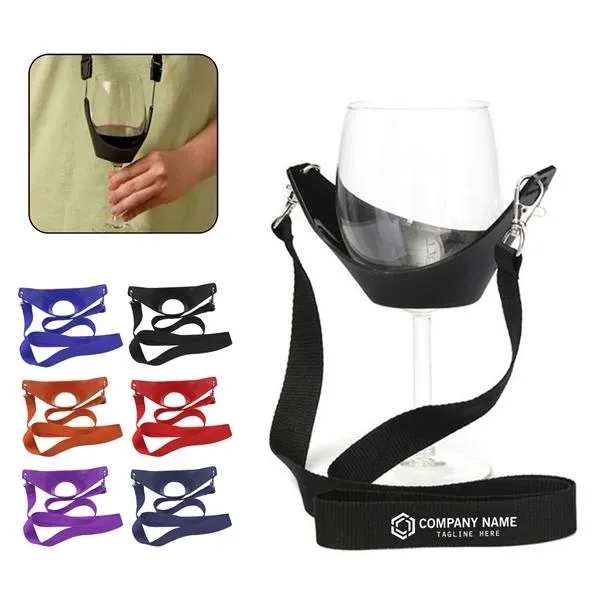 Lanyard With Wine Holder 6