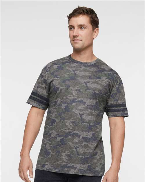 Unisex Football Fine Jersey Tee - 6937 31
