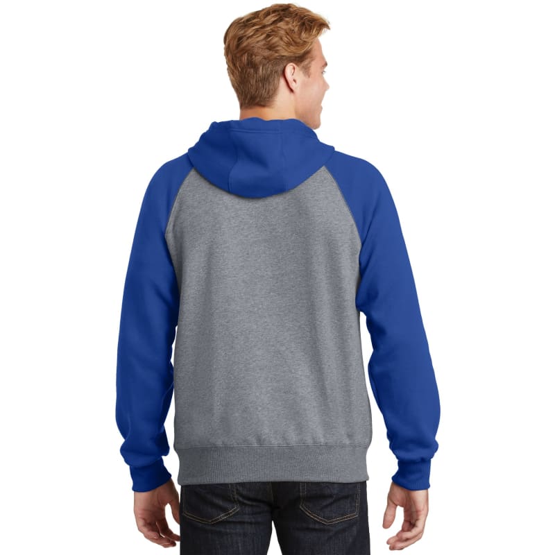 Sport-Tek Raglan Colorblock Pullover Hooded Sweatshirt., custom hoodie or sweatshirt with logo imprint 9