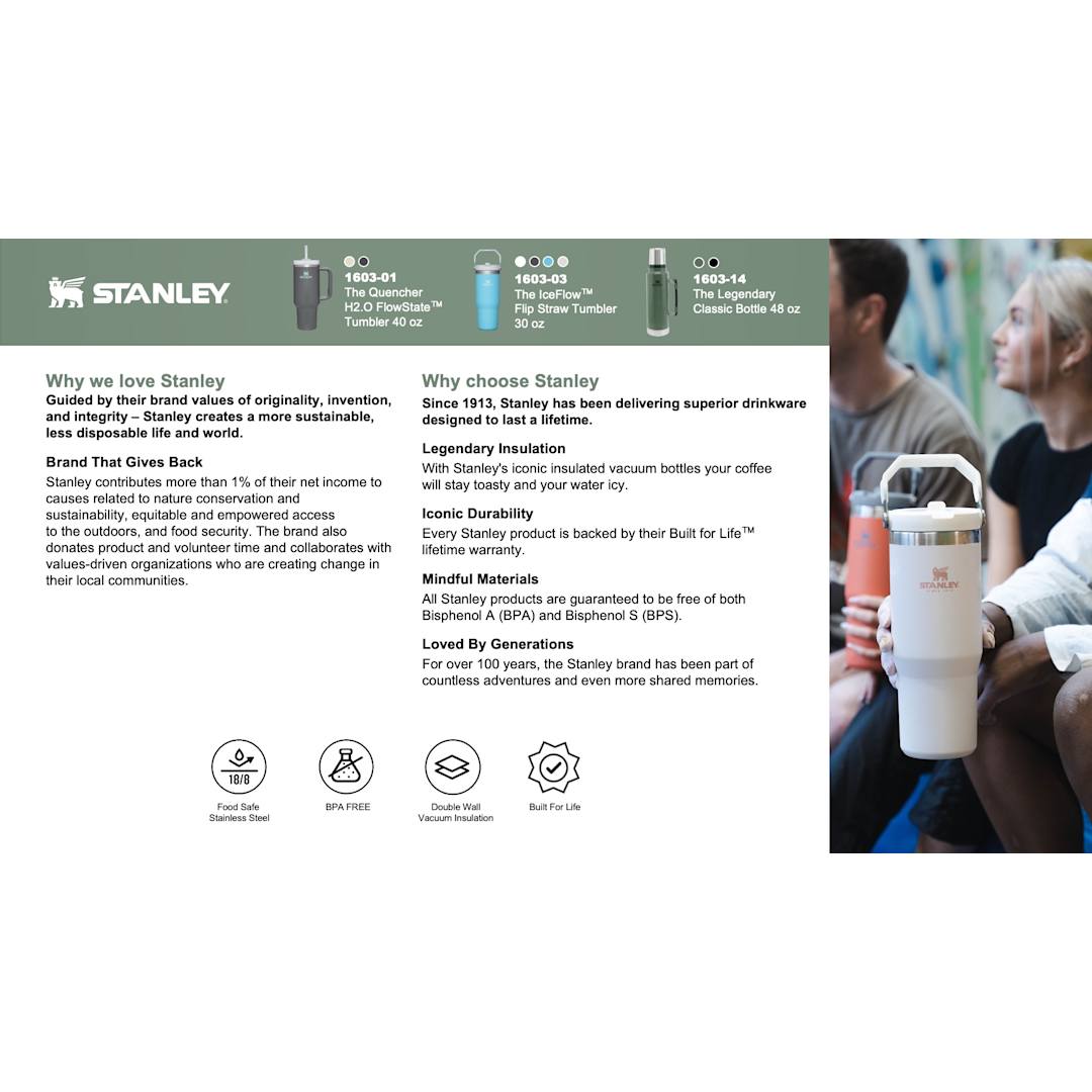 Stanley Quencher H2.O FlowState™ Tumbler 40oz 252