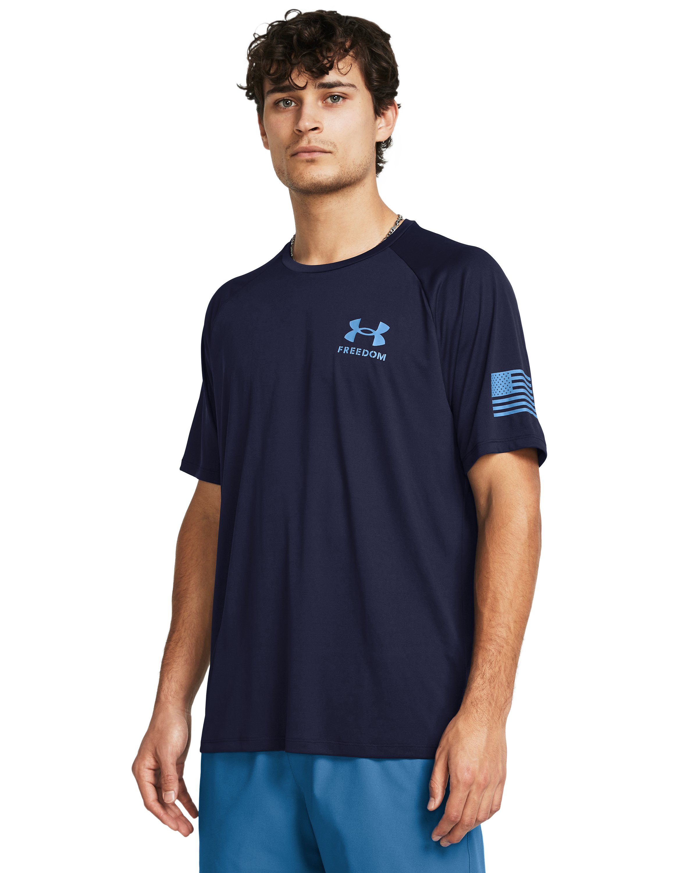 UA Tech Freedom Men's Short Sleeve 16