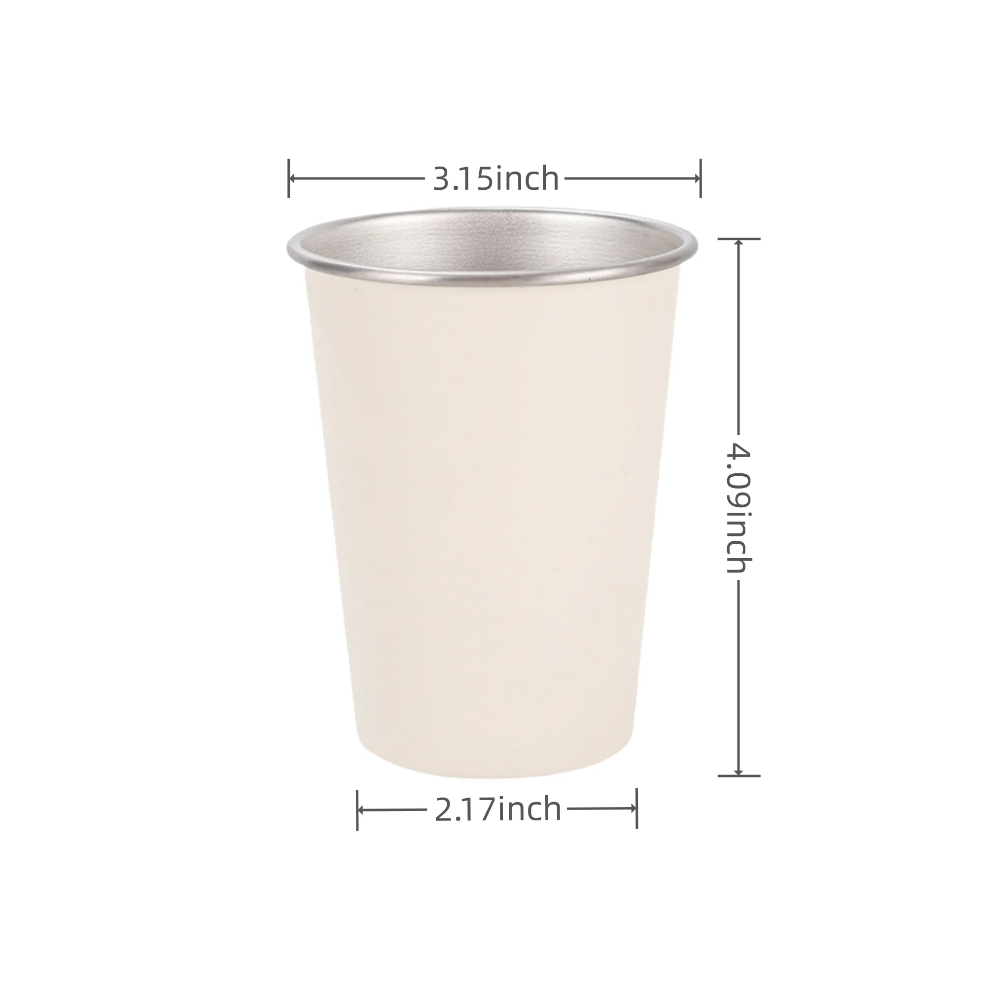 304 Stainless Steel Single-Layer Water Cup 4