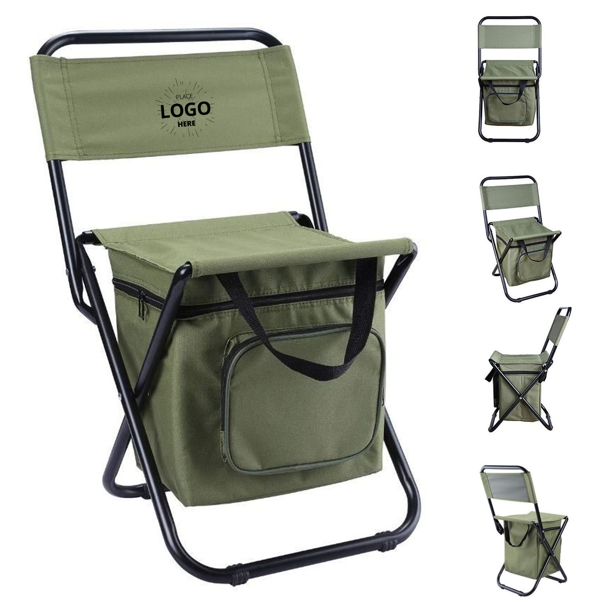 Portable Foldable Cooler Chair 1