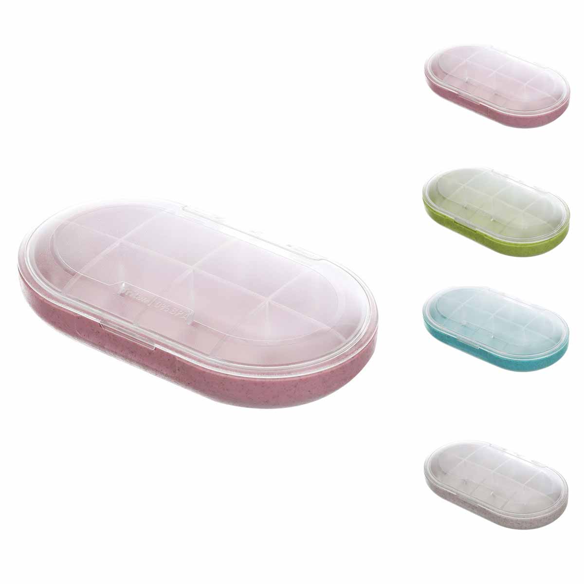 Plastic Medicine Box With Eight Compartments 6