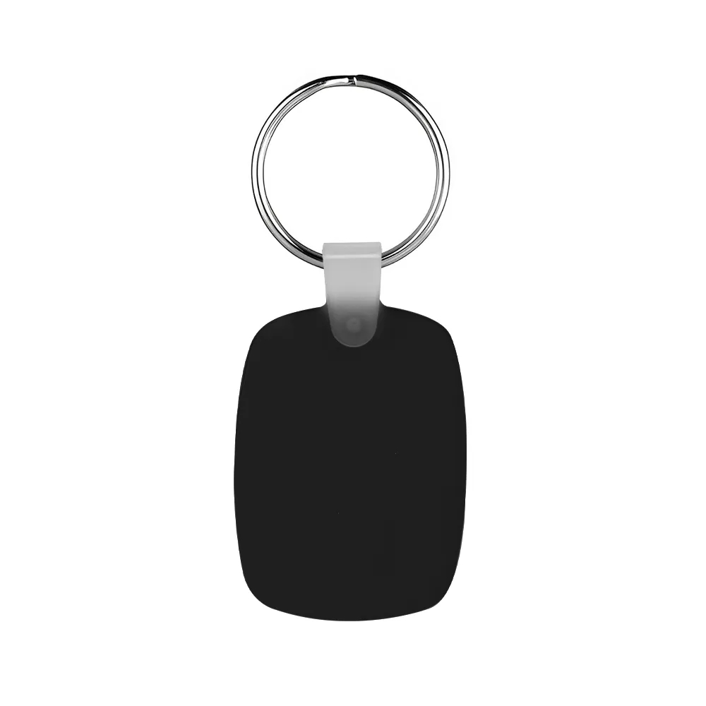 Oval Shaped Silicone Keychain 9