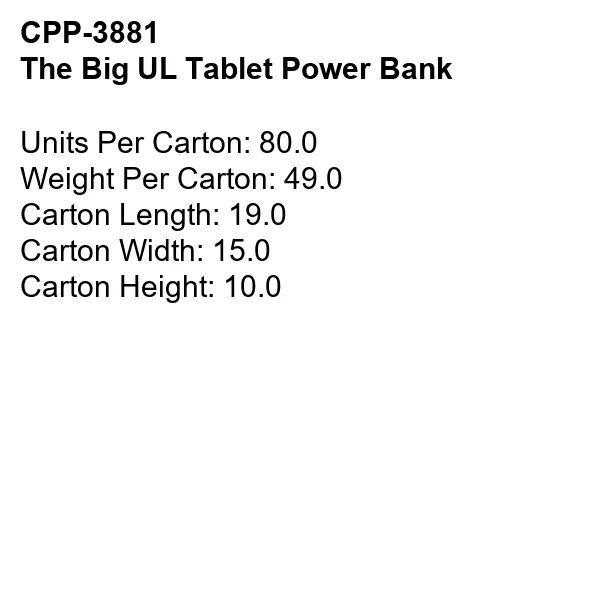 THE BIG UL TABLET POWER BANK 1