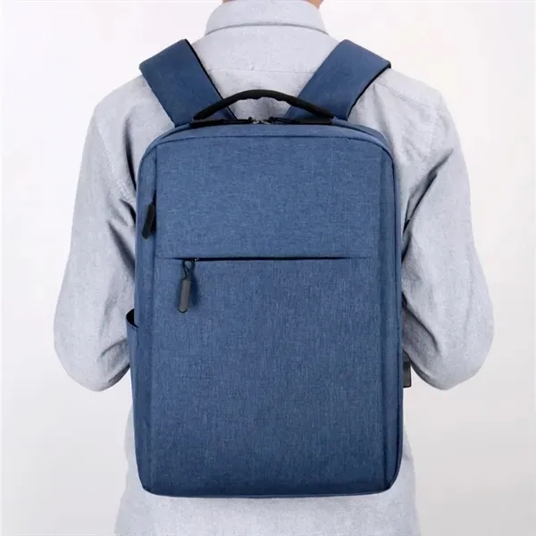 Slim Laptop Backpack with USB Charging Port 3