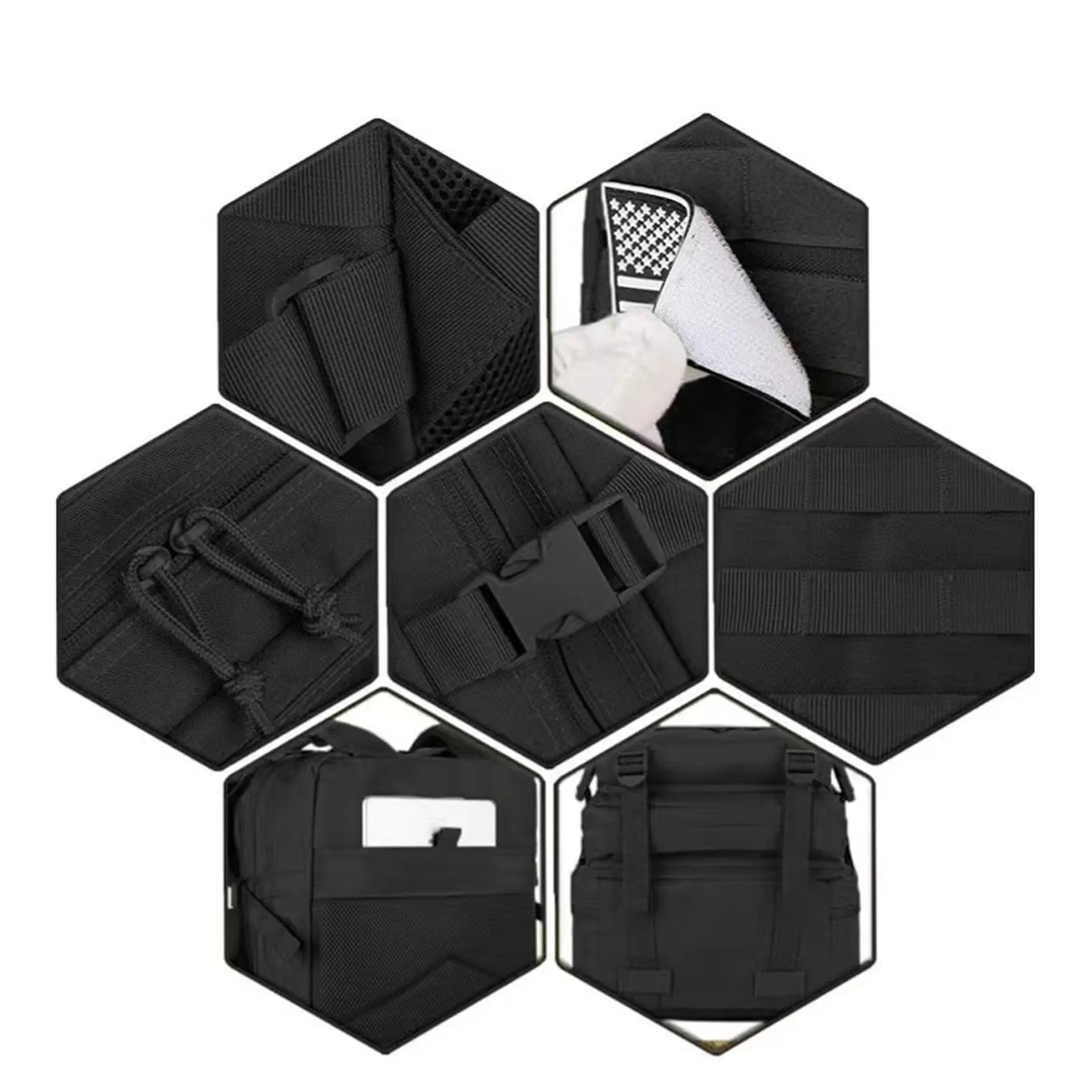45L Military Tactical Backpack Army Assault Bag 3