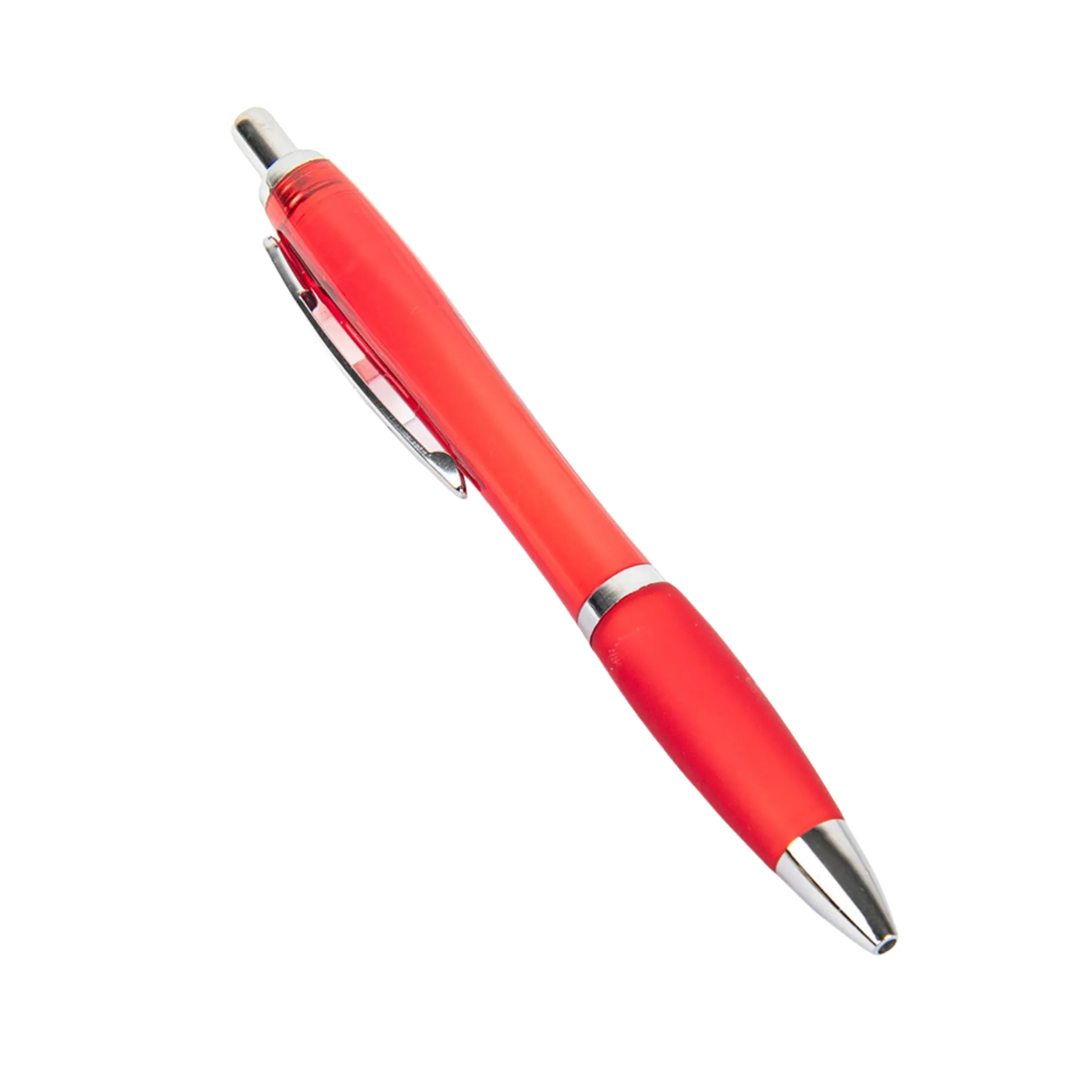 Press-Type Plastic Barrel Ballpoint Pen 20