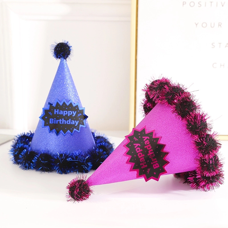 Birthday Party Kids Game Hat & Cake Celebration Decoration 7