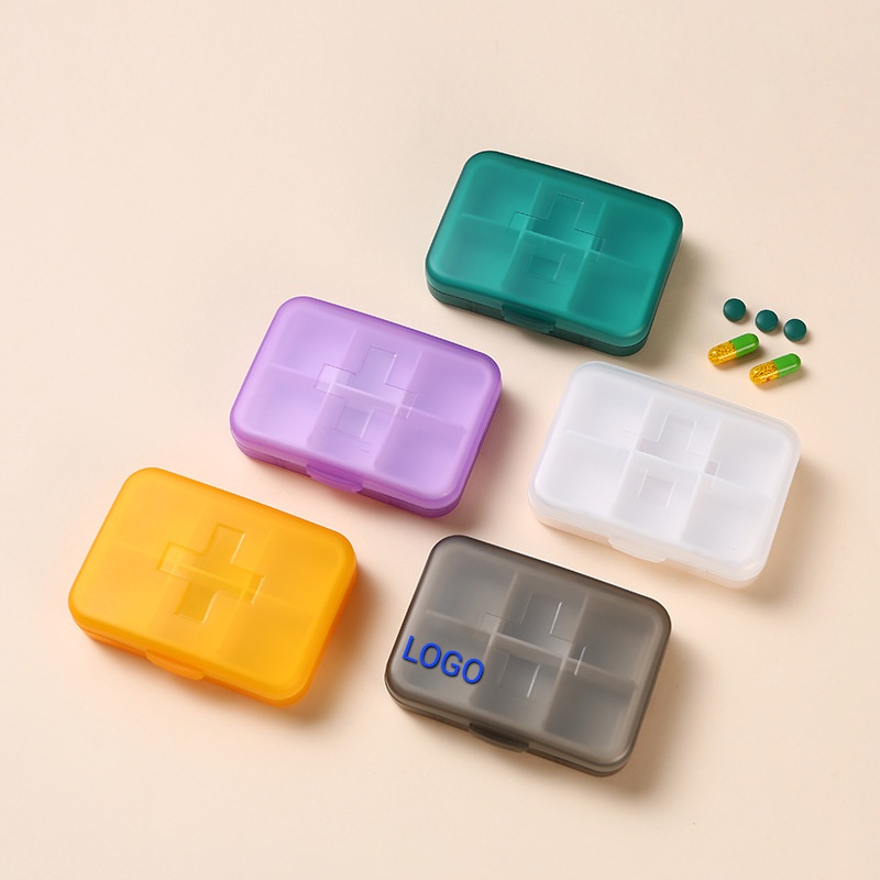 Pill Box with 6 Compartment 2