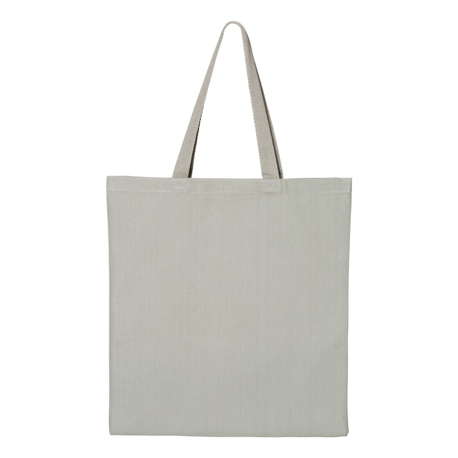 Canvas Slim Tote w/ Webbing Handles 12