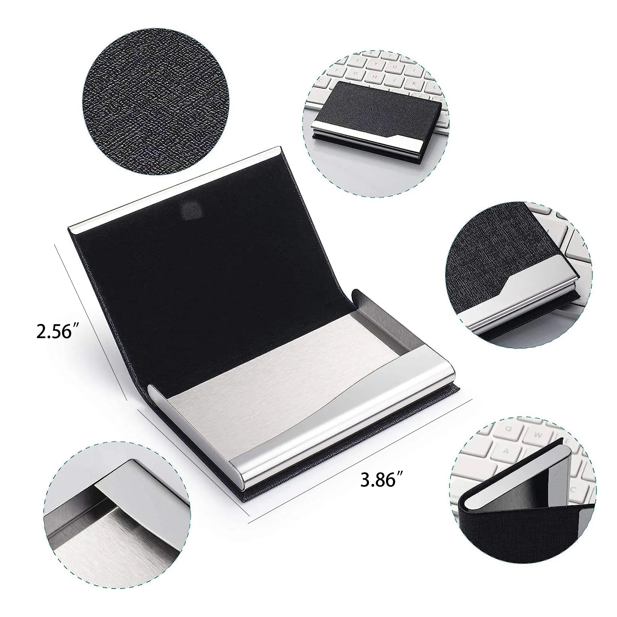 Leather Business Card Case 4