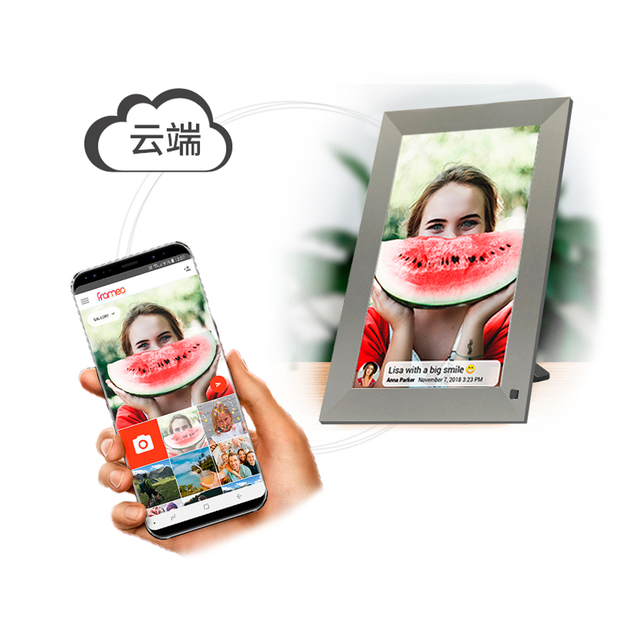 10" Wi-Fi Digital Picture Frame – App-Controlled, Remote Photo & Video Updates 32