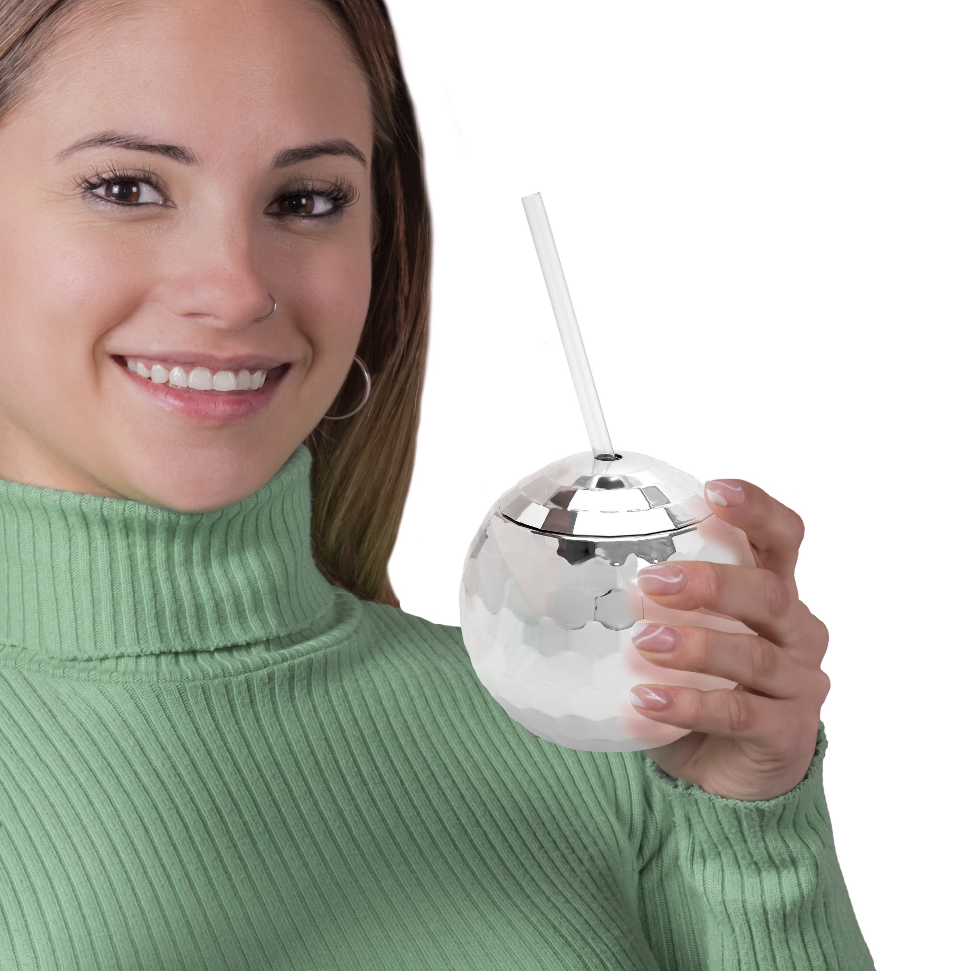 Disco Ball Cup - Silver(Imprintable) 8