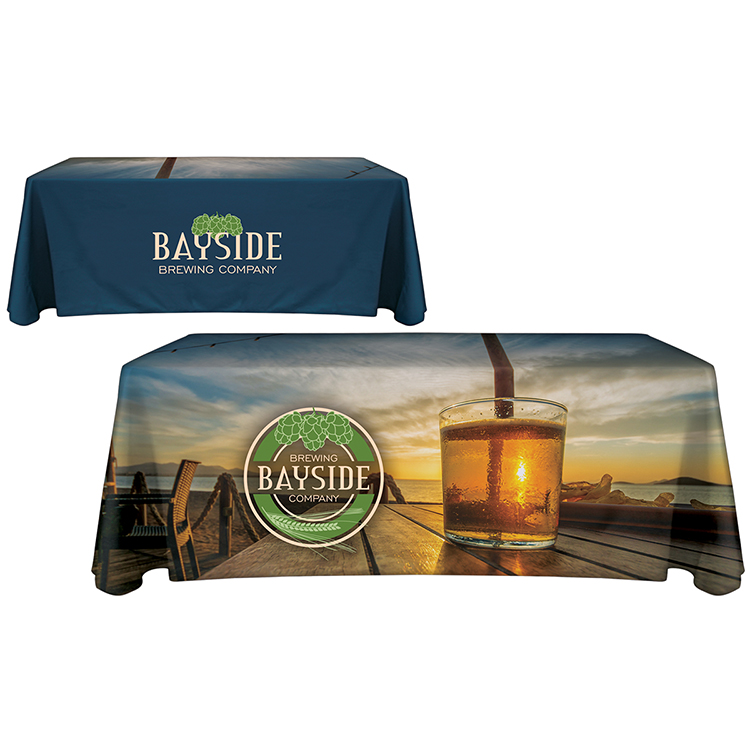 6' Custom Throw Style Table Cover 10