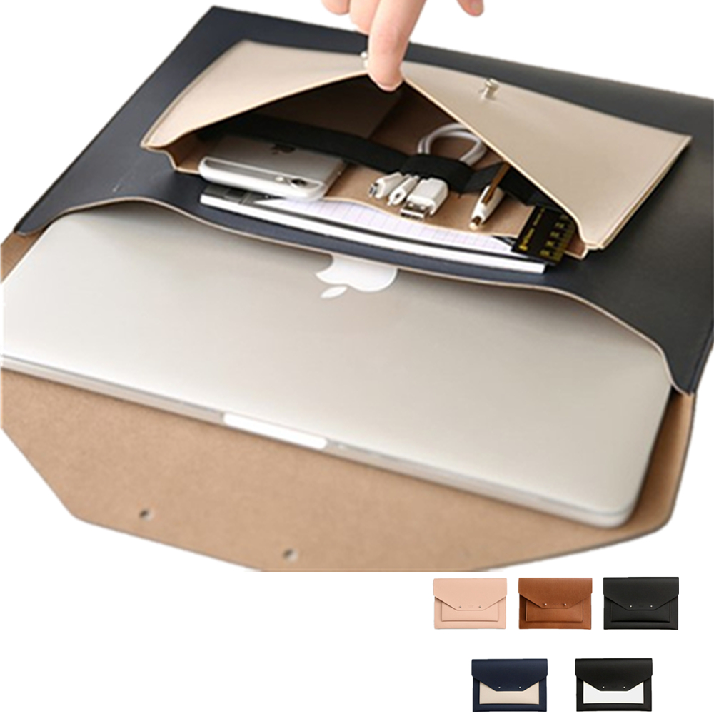 Leather Tablet Pouch iPad Laptop Case 5