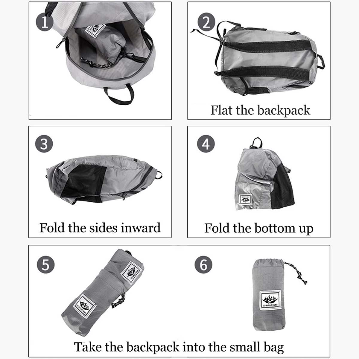 Lightweight Packable Backpack 4