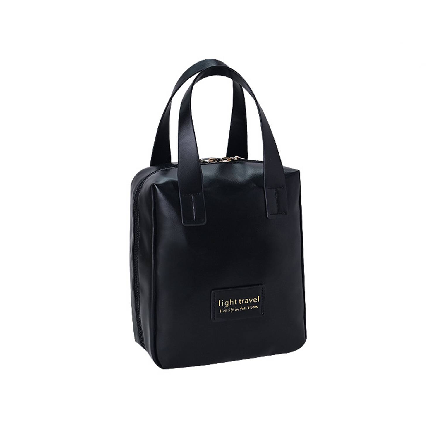 Portable PU Leather Cosmetic Bag – Large Capacity 5