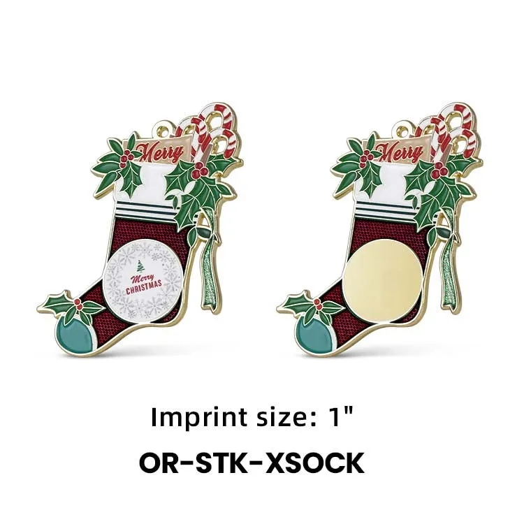 2.5" Custom Stock UV Printing Ornaments 11