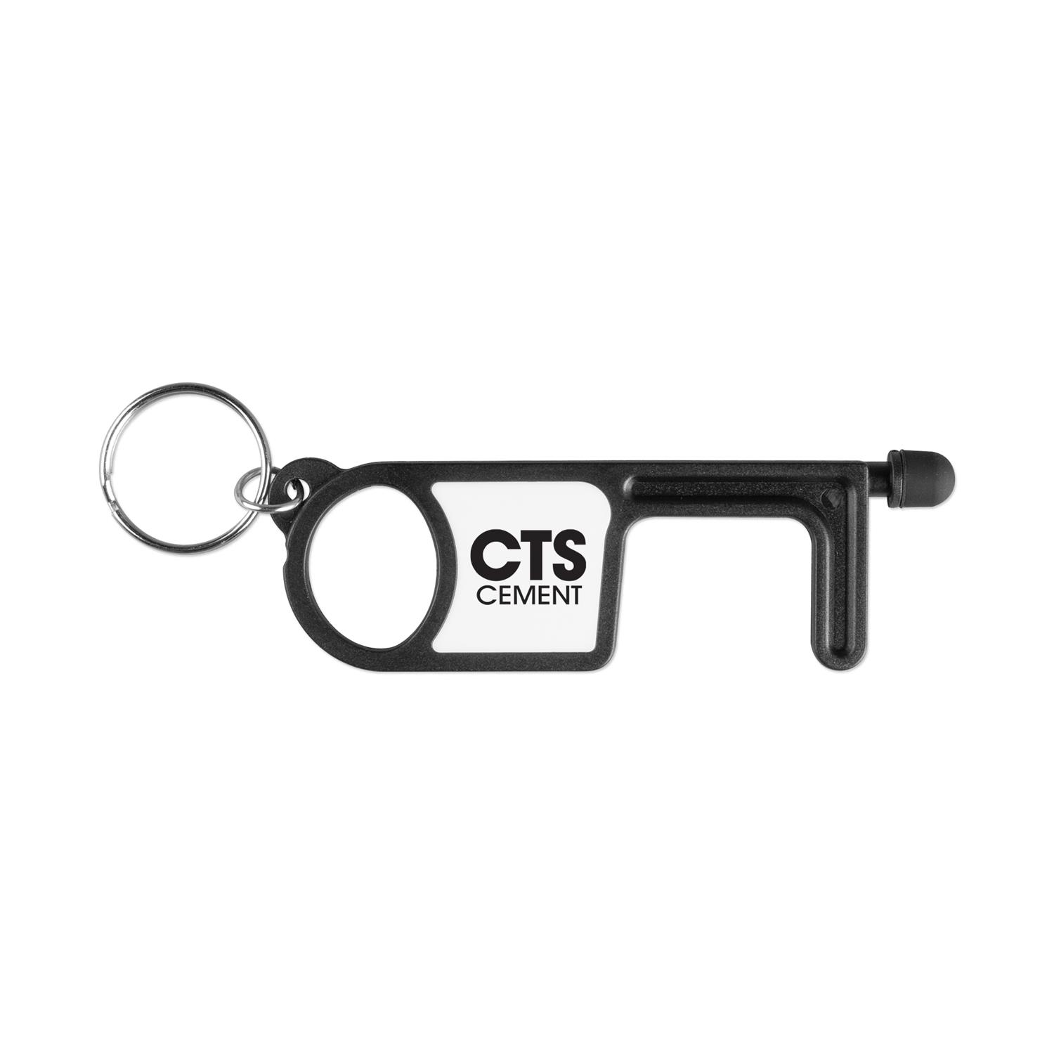 No Touch Tool with Key Ring and Stylus 5