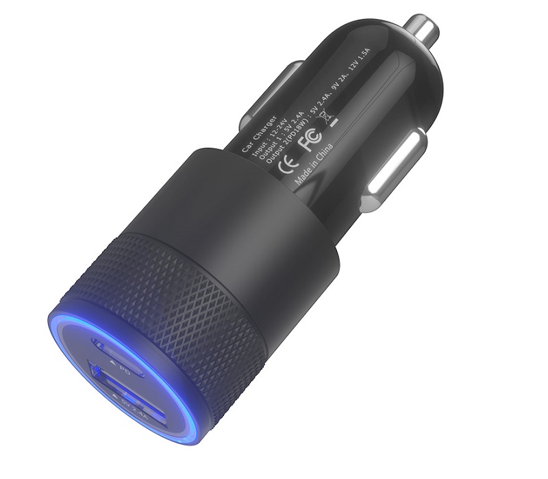 USB+PD LED Car Charger 6