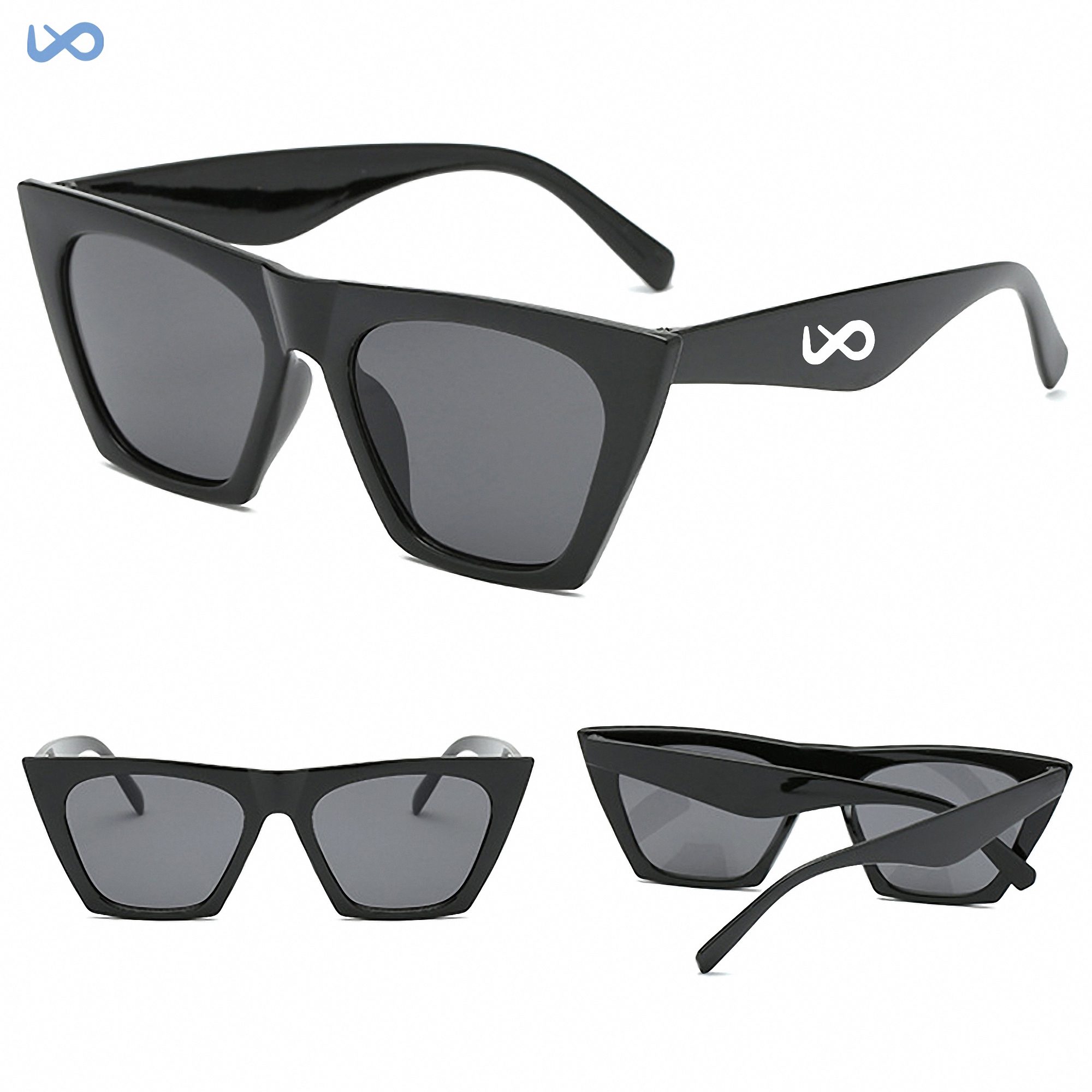 Classic Square-Frame Sunglasses for Adults 5