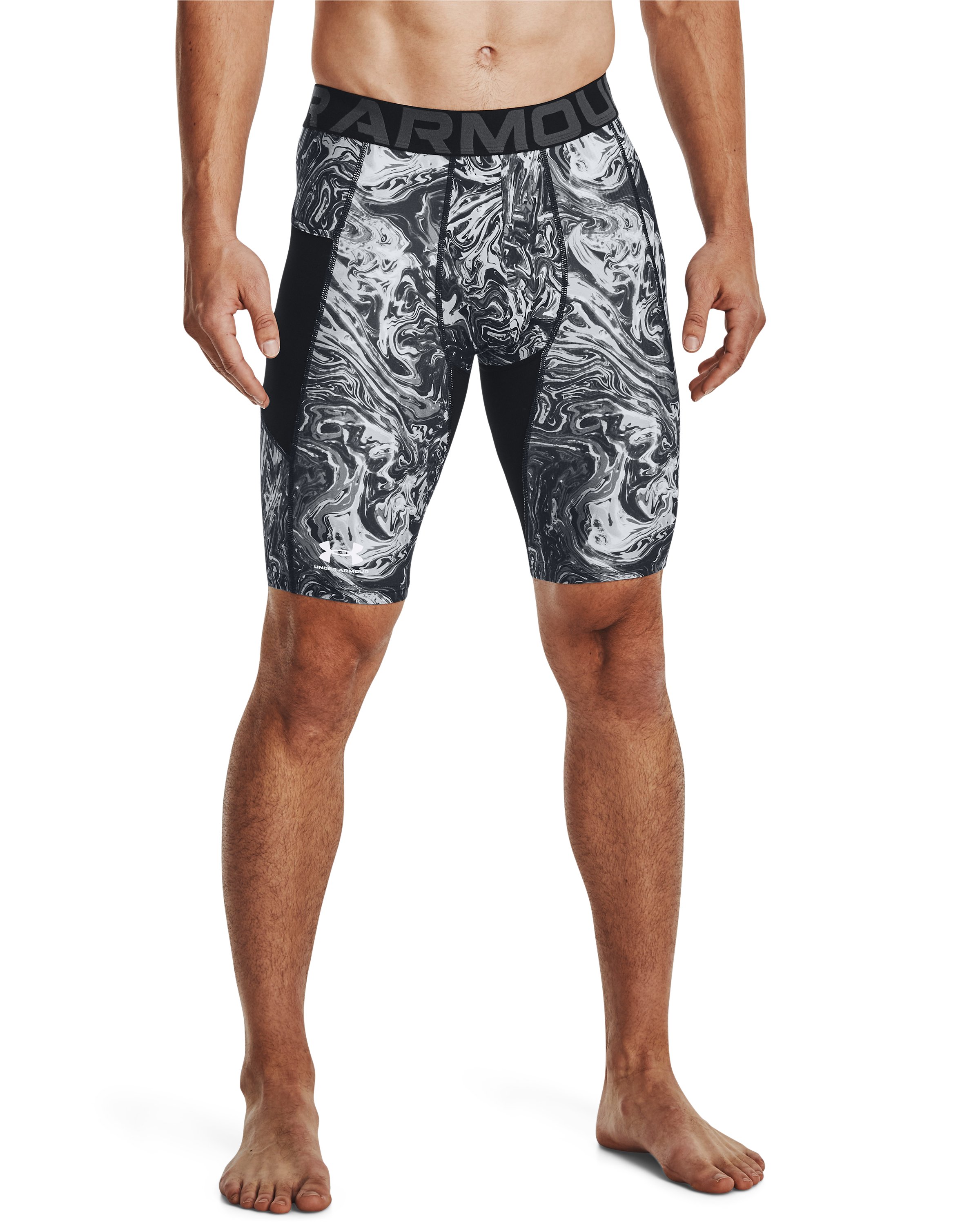 HeatGear Printed Men's Long Shorts 2