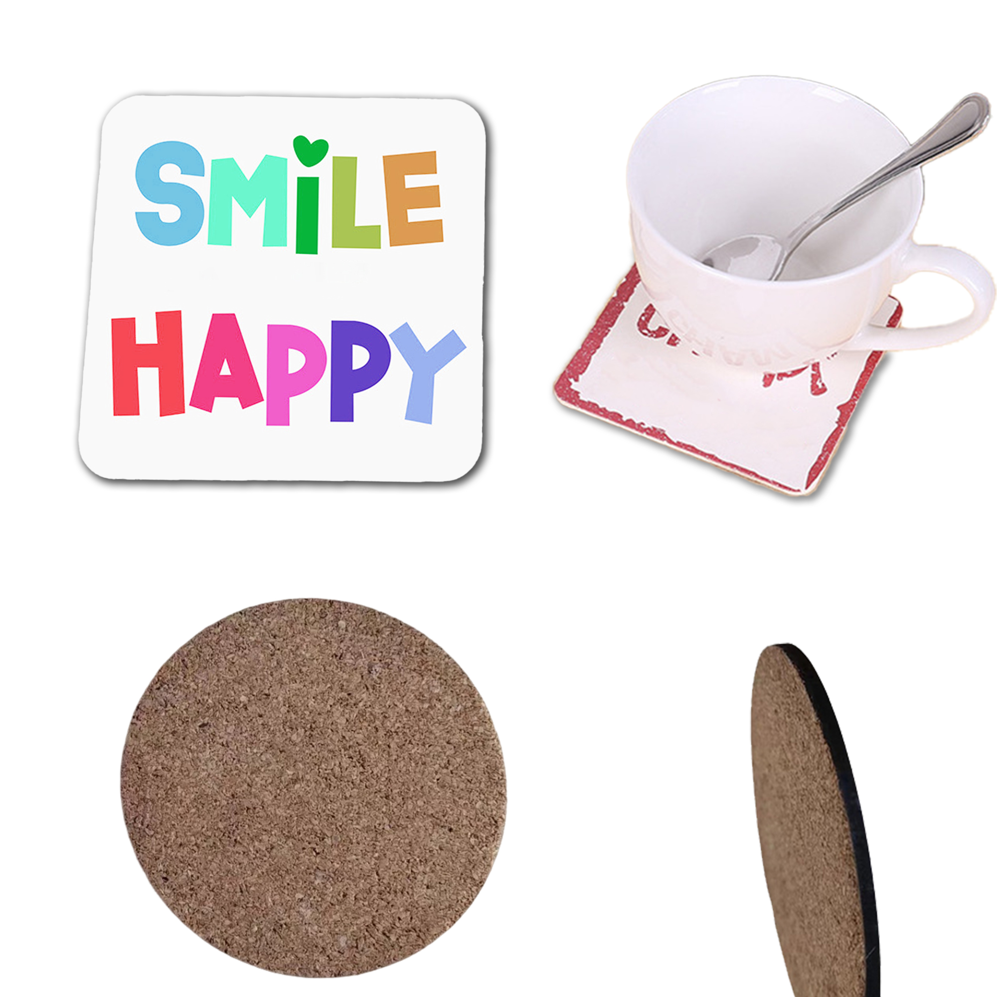 3.7 Inch Insulating and Skid-proof Cork Coasters 2