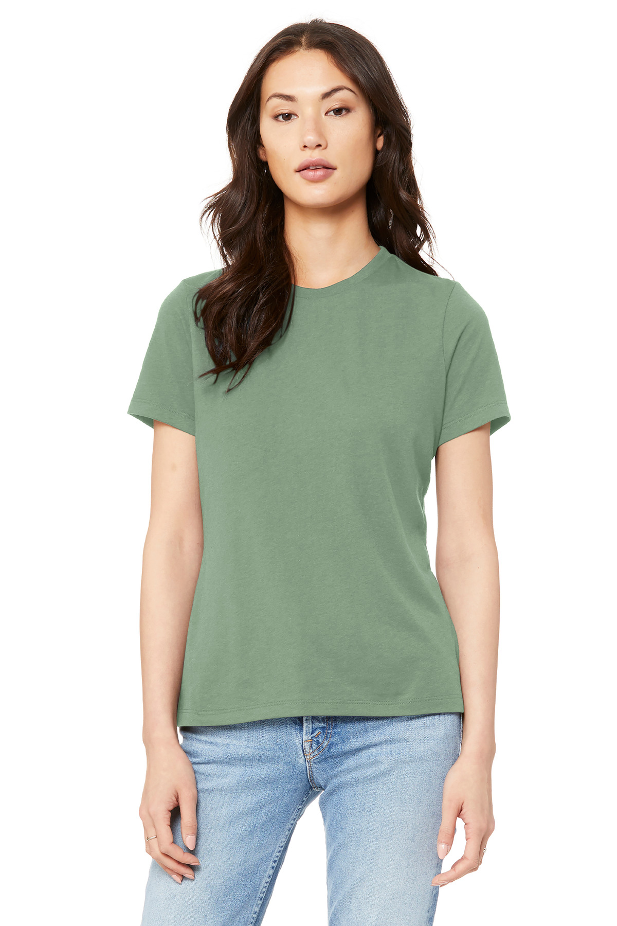 BELLA+CANVAS Women's Relaxed Jersey Short Sleeve Tee. BC6400 73