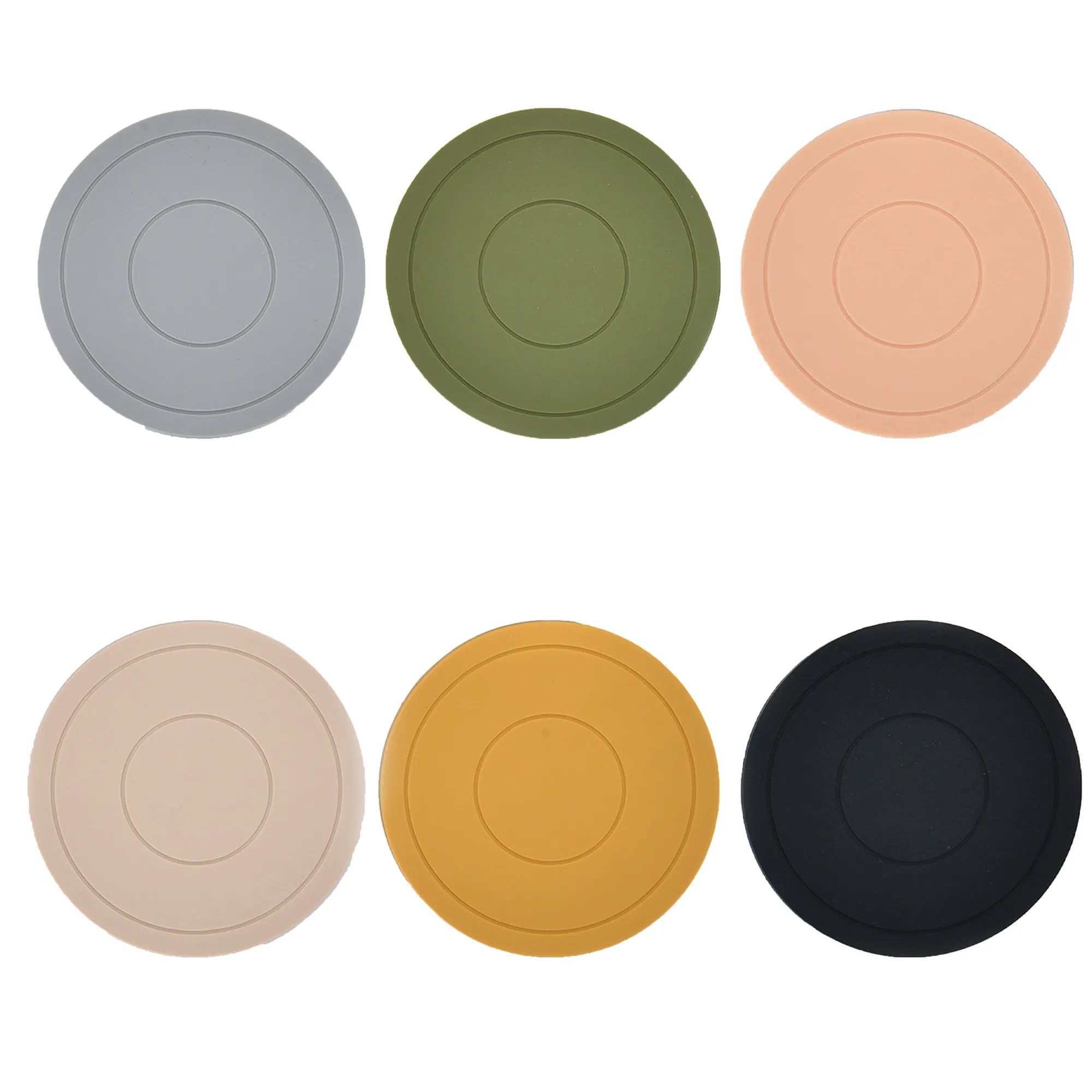 Silicone Heat Resistant Trivet Set For Kitchen Dining 2
