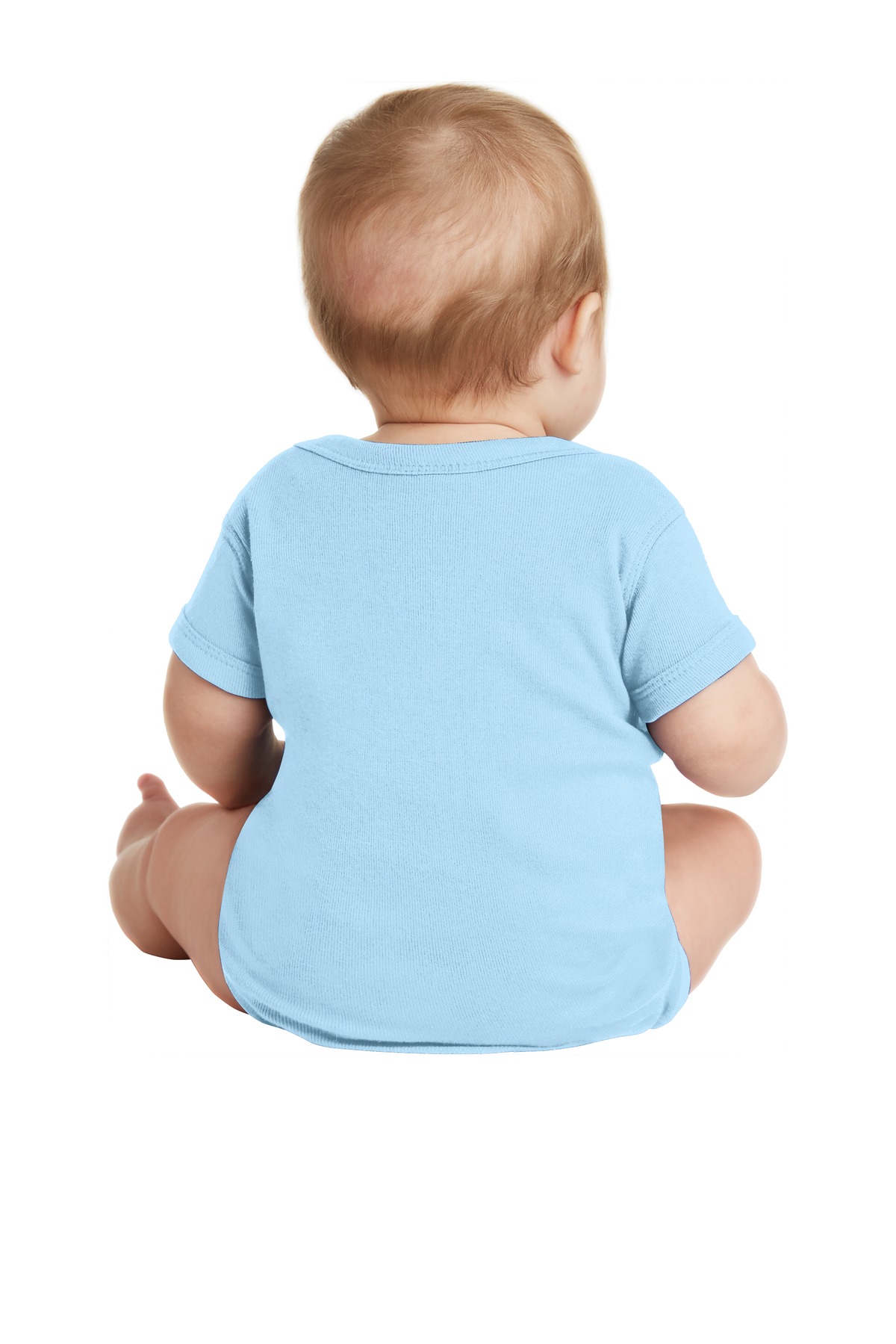 Rabbit Skins Infant Short Sleeve Baby Rib Bodysuit. RS4400 79
