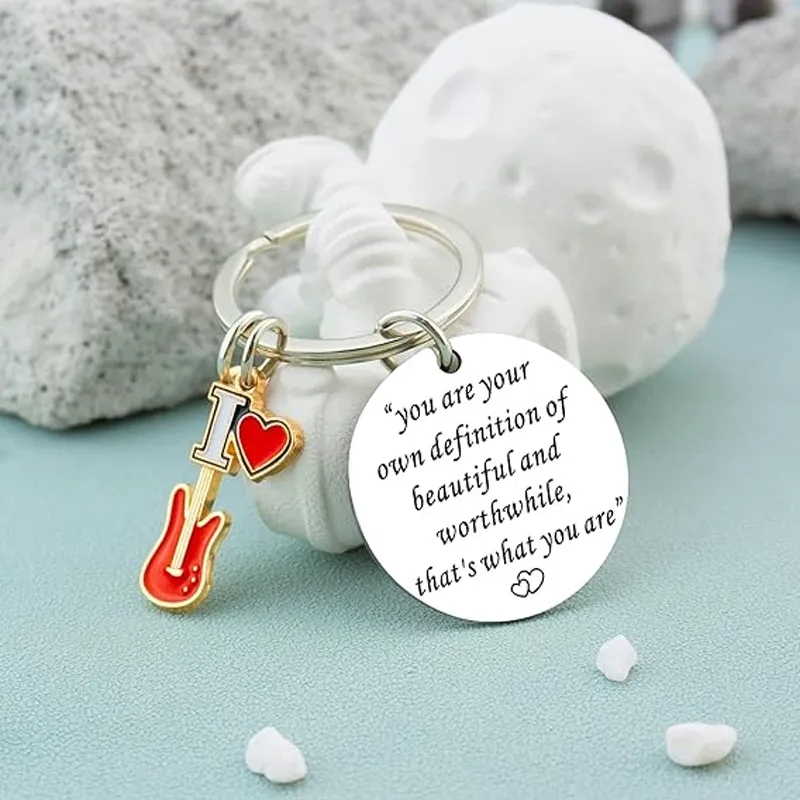 Fashion stainless steel key chain pendant jewelry gift 2