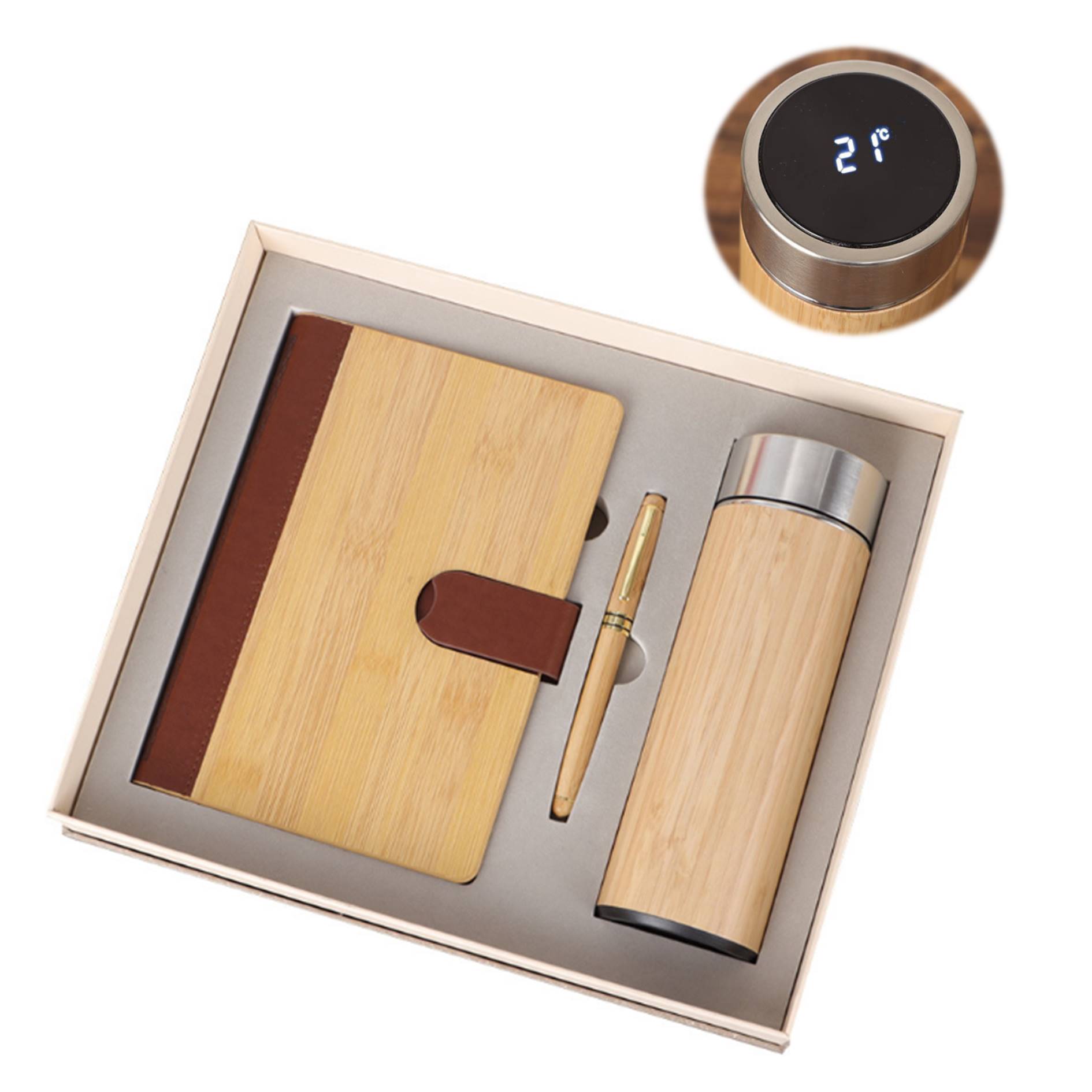 Notebook With Pen And Tumbler Business Set 3