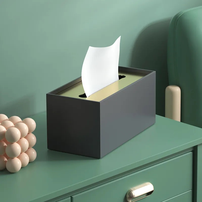 Metal Rectangular Tissue Box 5