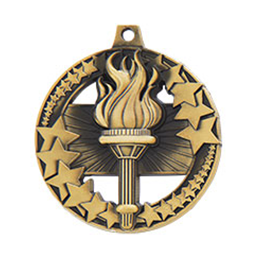 Zinc Alloy Made Plating Medals Simports
